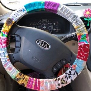 Patchwork Steering Wheel Cover